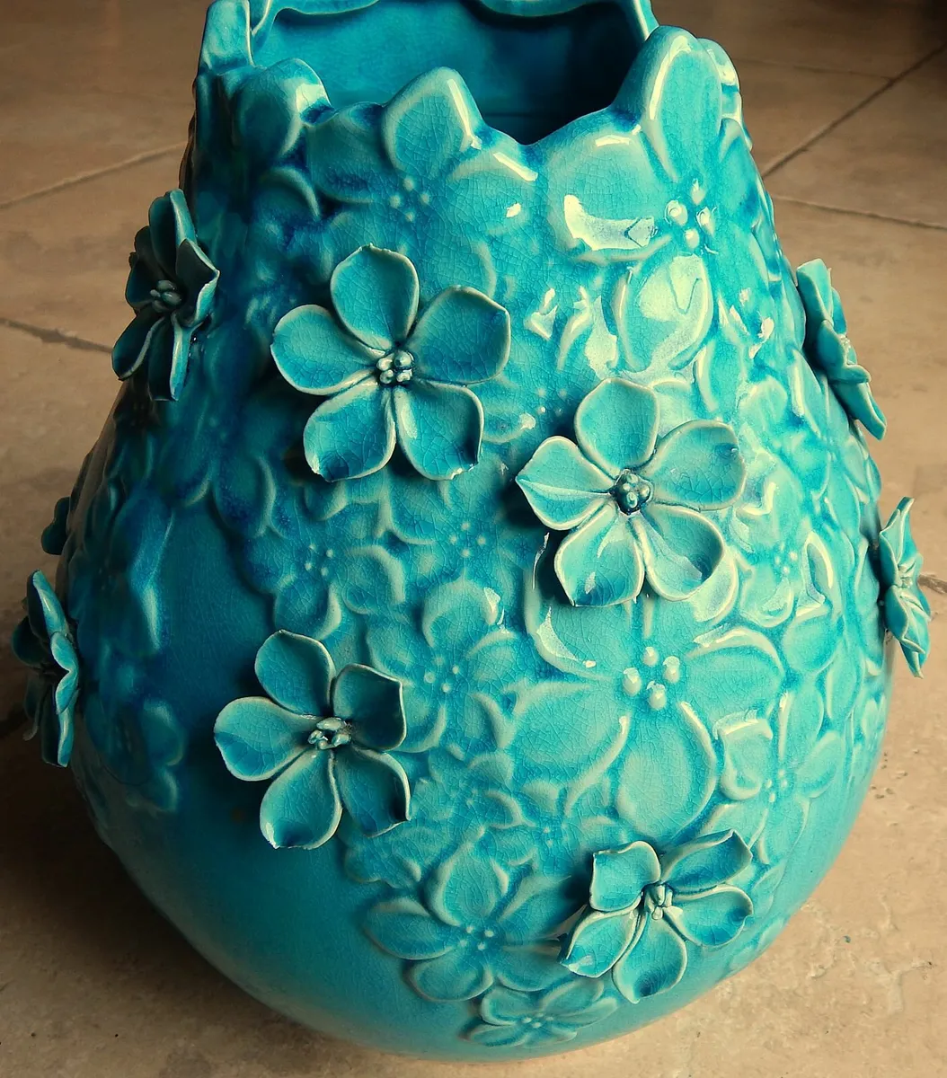 Studio Pottery Ceramic Vase - Image 4