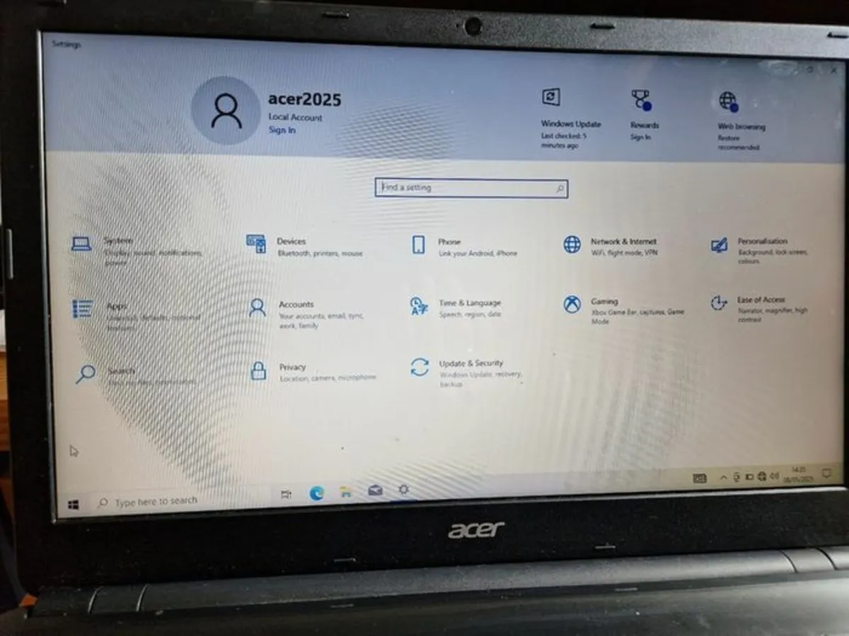 Acer Aspire Laptop E1 Series Z5WE1, i5 Core, 2TB - Image 4