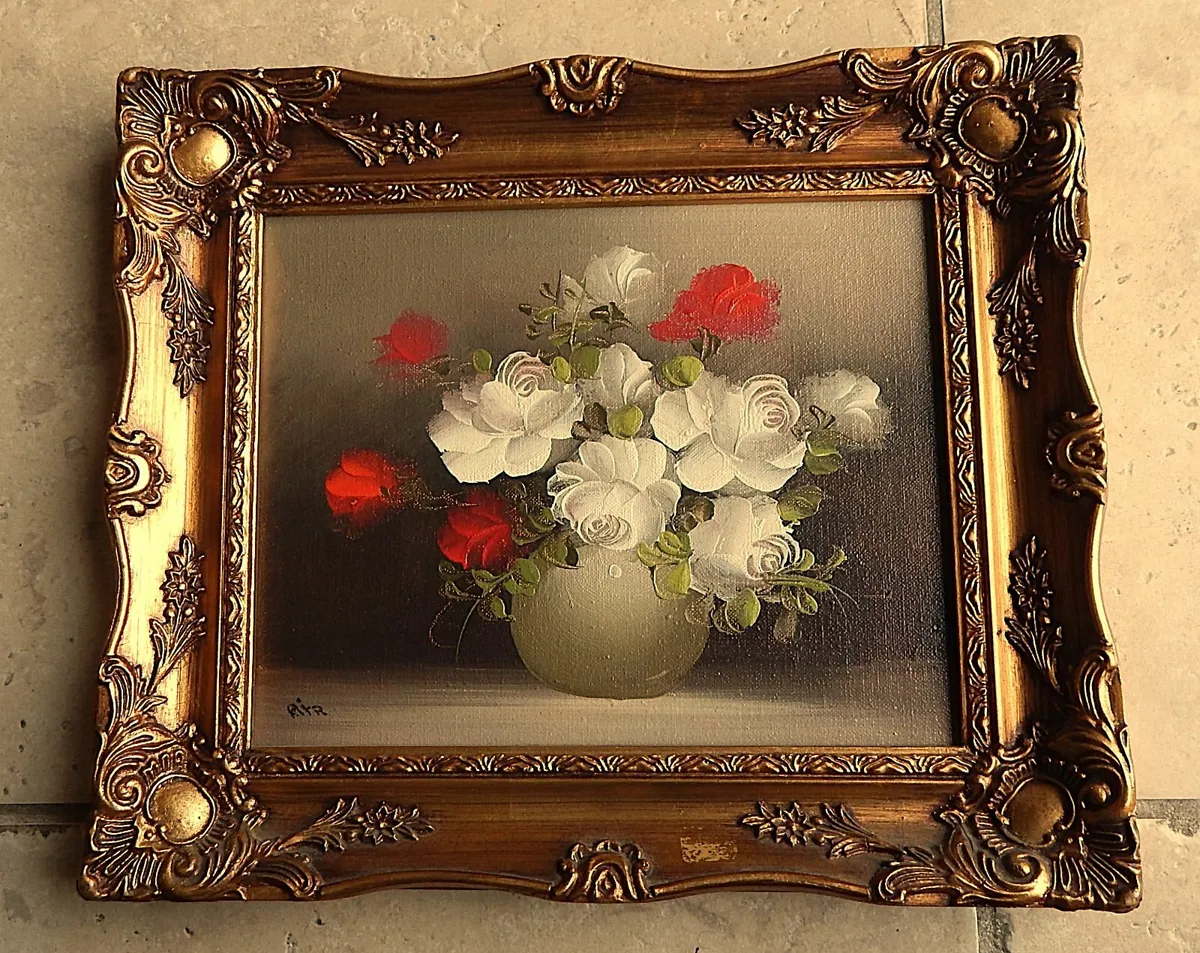Small Oil on Board Signed Still Life Painting - Image 2