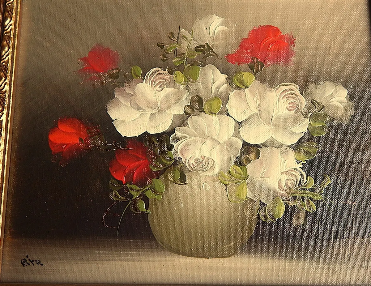 Small Oil on Board Signed Still Life Painting - Image 3