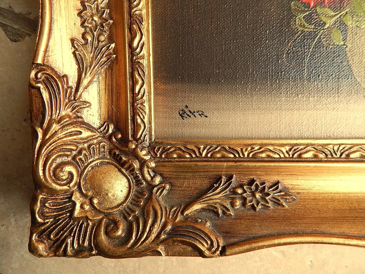 Small Oil on Board Signed Still Life Painting - Image 4