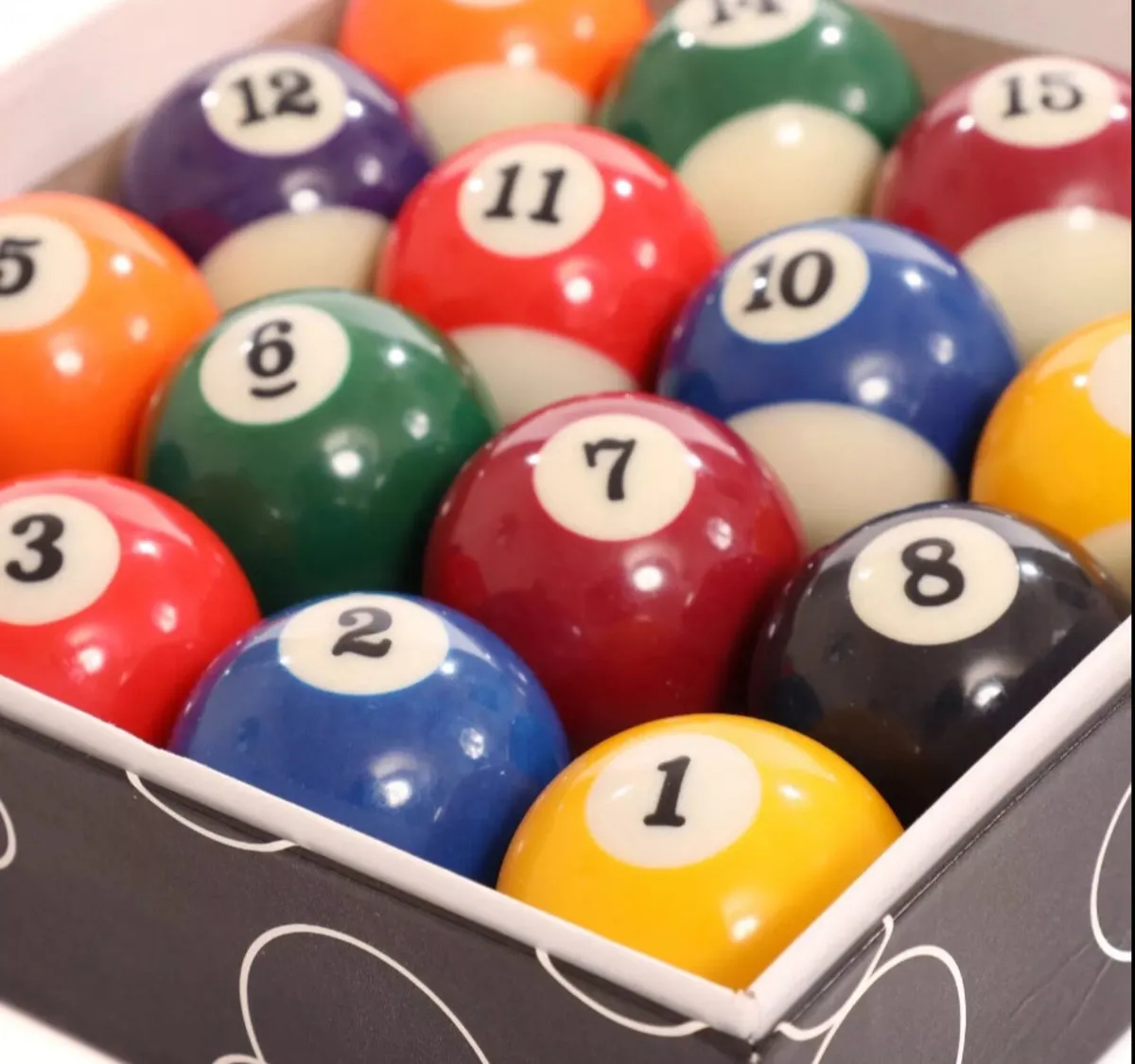 NEW Pool Balls Set 16Pcs Spots And Stripes - Image 2