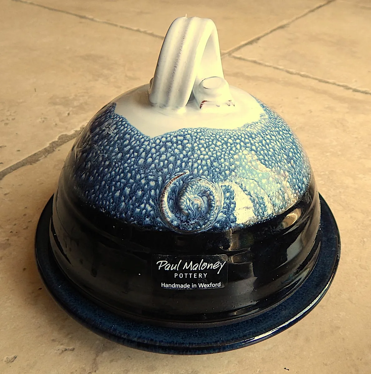 Paul Maloney ‘Ocean’ Oil Bottle & Cheese Dome - Image 4