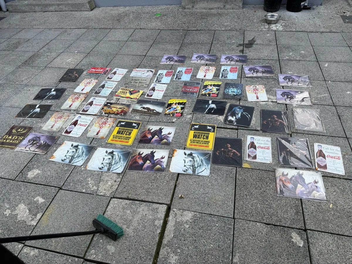 51 tin signs - Image 3