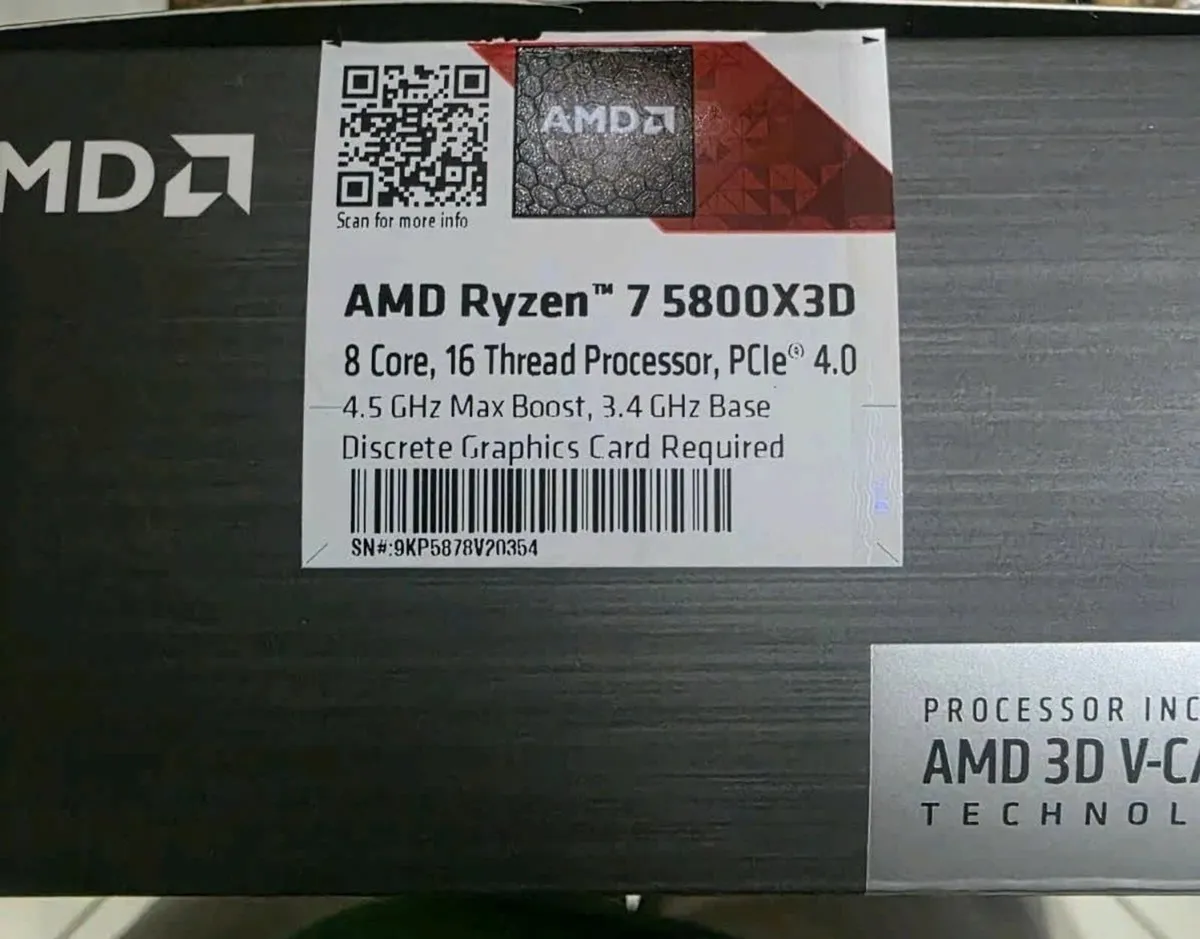 AMD Ryzen 7 5800X3D Processor - Image 4