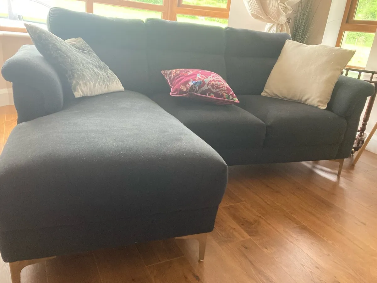 Navy couch - Image 1