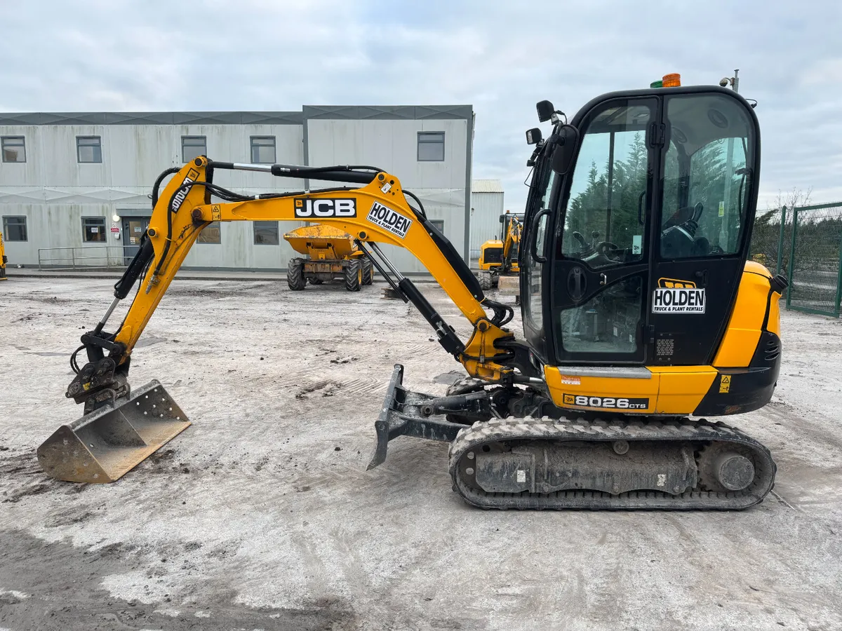 UNRESERVED 2021 JCB 8026CT EXCAVATOR FOR AUCTION - Image 2