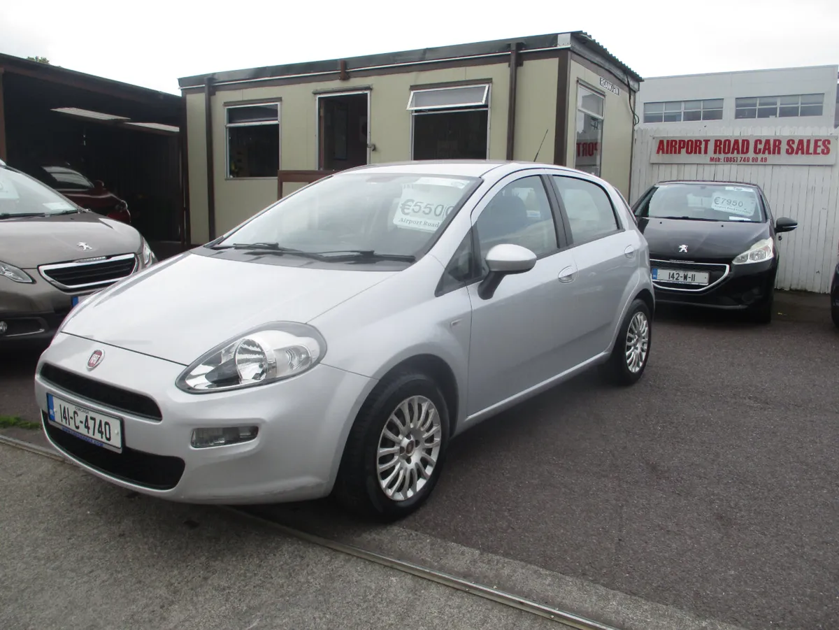 Fiat Punto 2014 LOW MILAGE CAR - Image 1