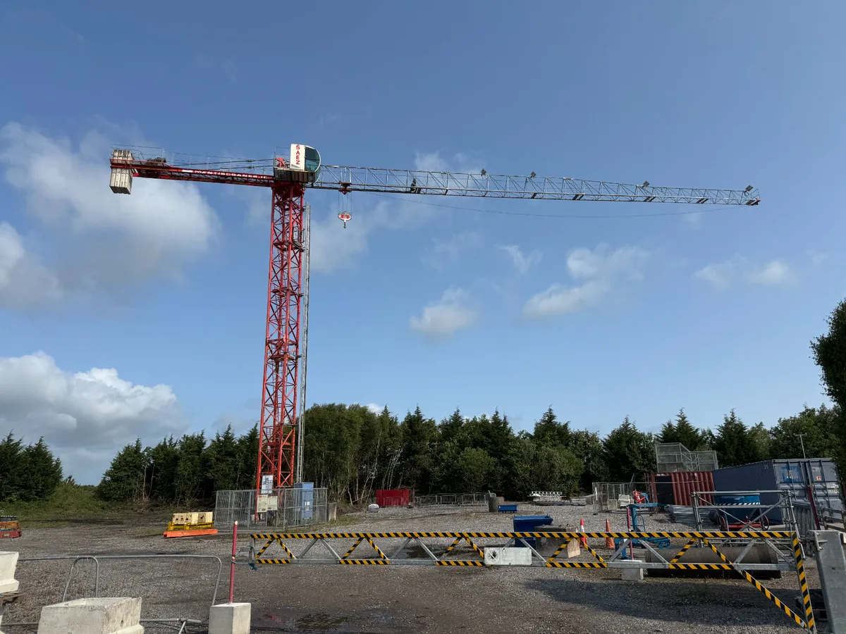 UNRESERVED 2017 SAEZ TL505 TOWER CRANE FOR AUCTION - Image 2