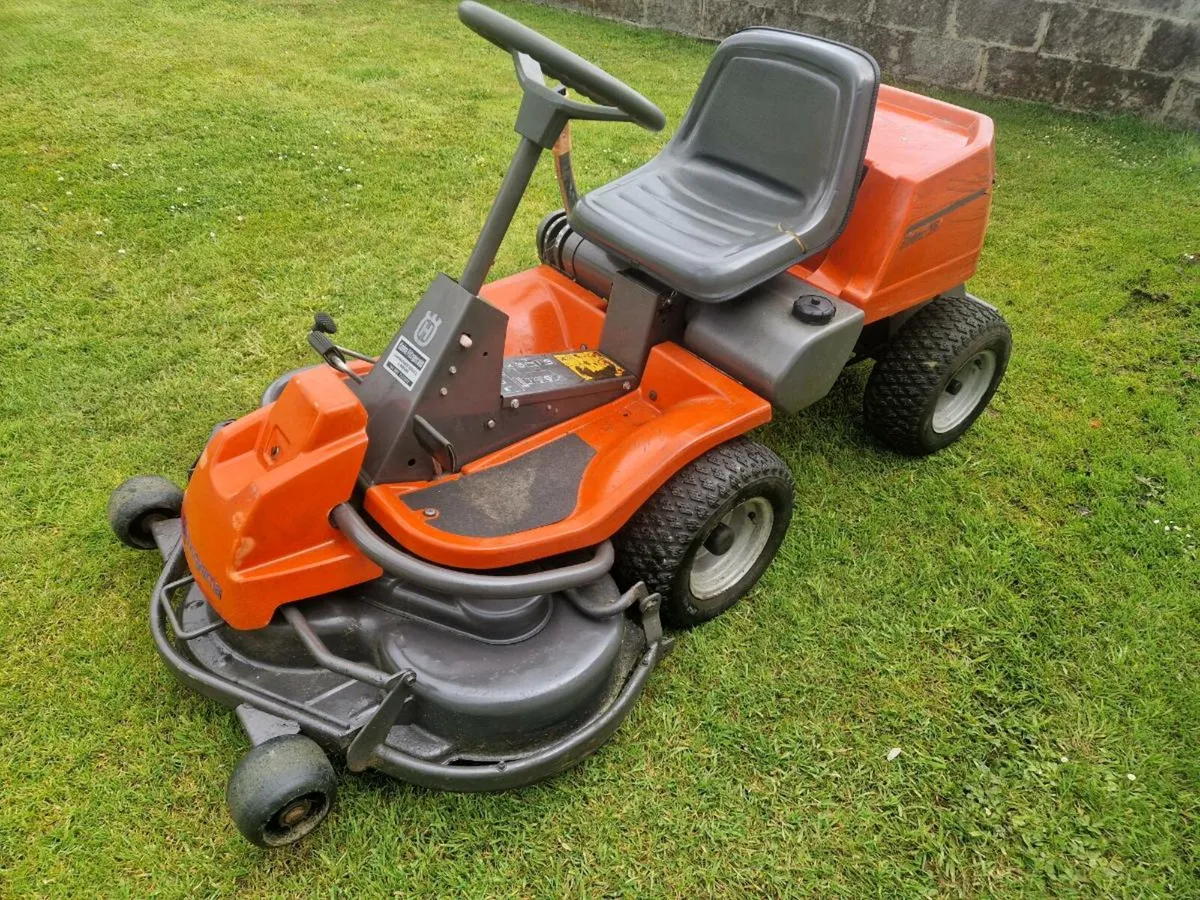 Husquvana front deck lawnmower for sale - Image 1