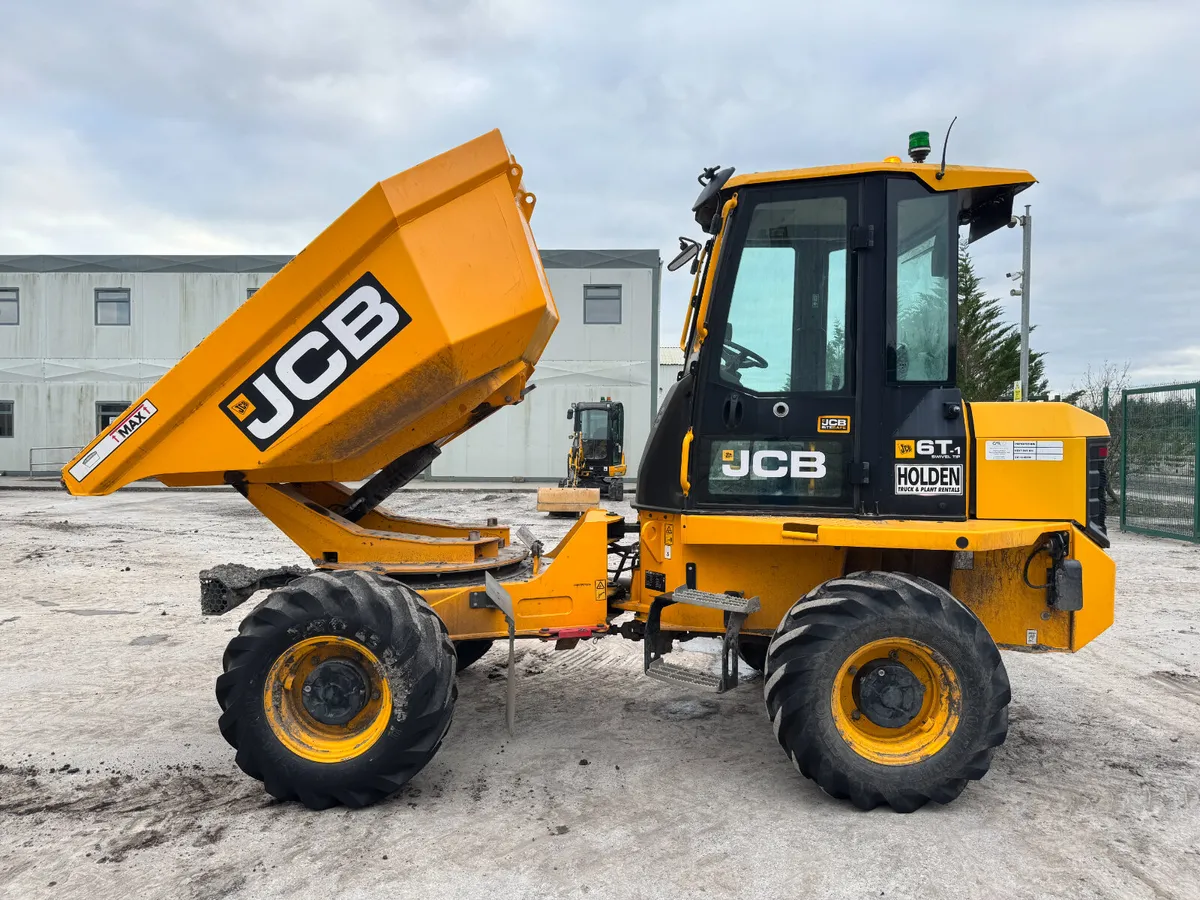 UNRESERVED 2019 JCB 6T SWIVEL DUMPER FOR AUCTION - Image 2