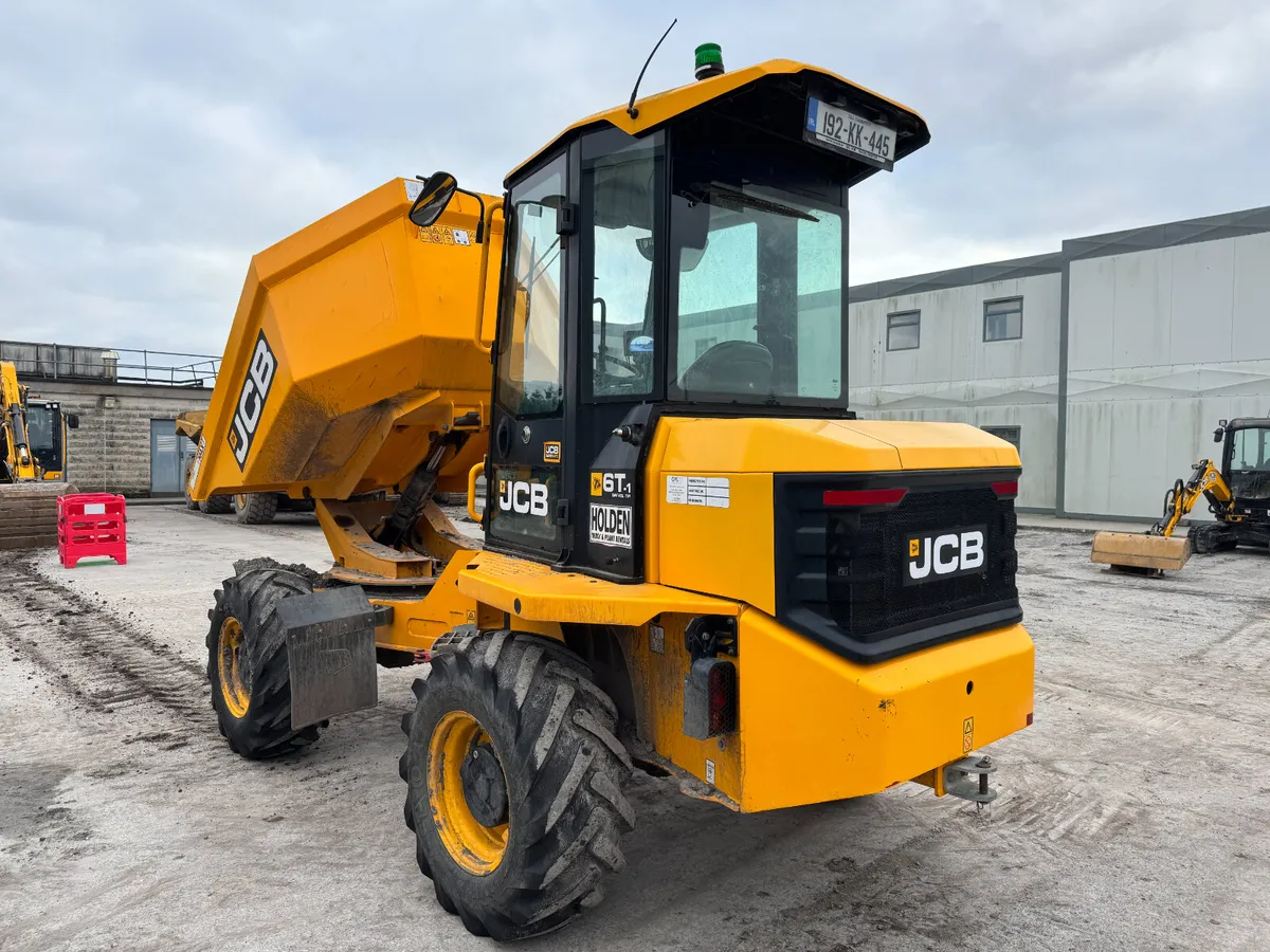 UNRESERVED 2019 JCB 6T SWIVEL DUMPER FOR AUCTION - Image 3