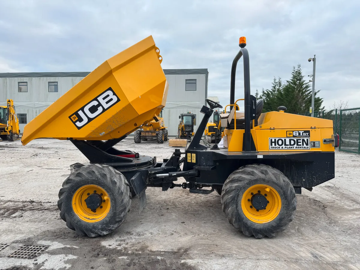 UNRESERVED 2016 JCB 6T SWIVEL DUMPER FOR AUCTION - Image 3