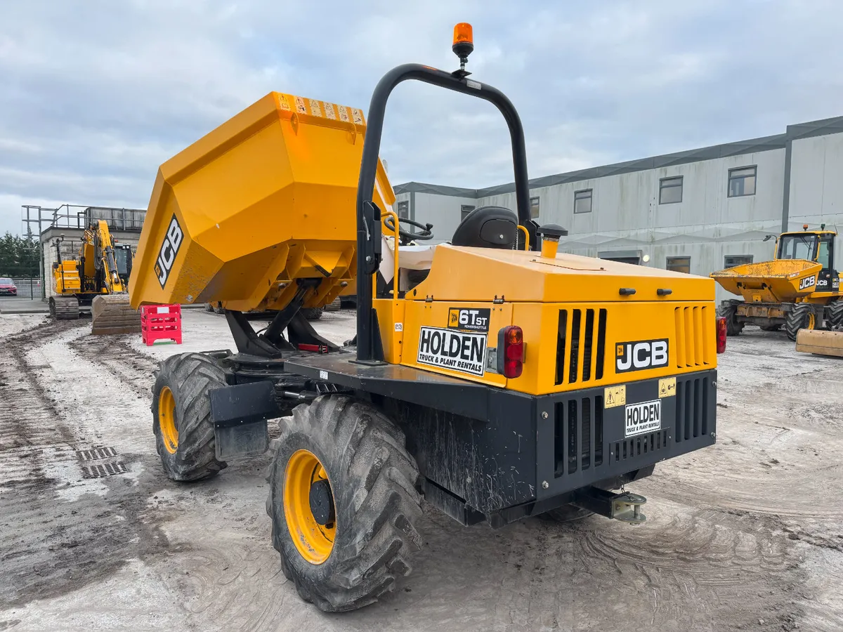 UNRESERVED 2016 JCB 6T SWIVEL DUMPER FOR AUCTION - Image 4