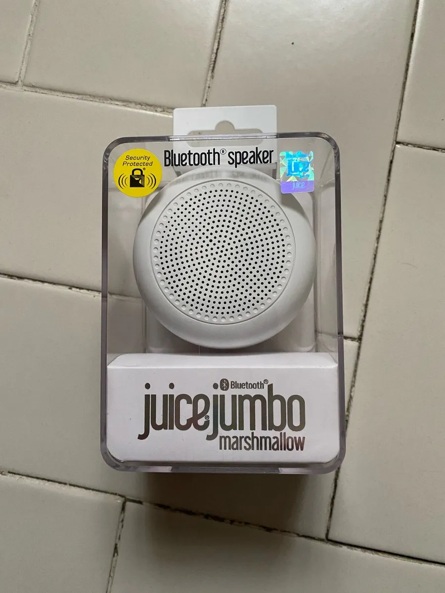 BRAND NEW juiceJumbo Marshmallow Bluetooth Speaker - Image 1