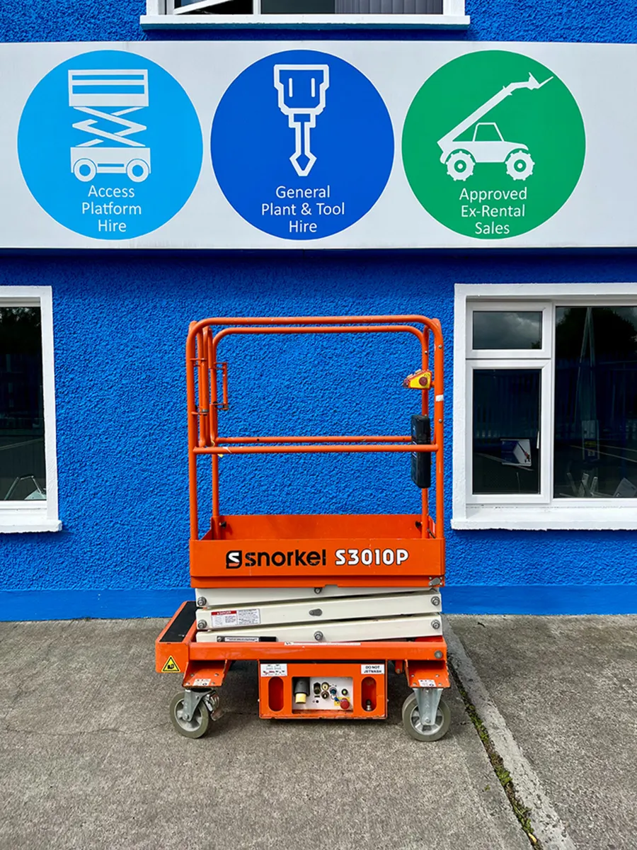 Snorkel S3010P Push Around Scissor Lift - Image 2