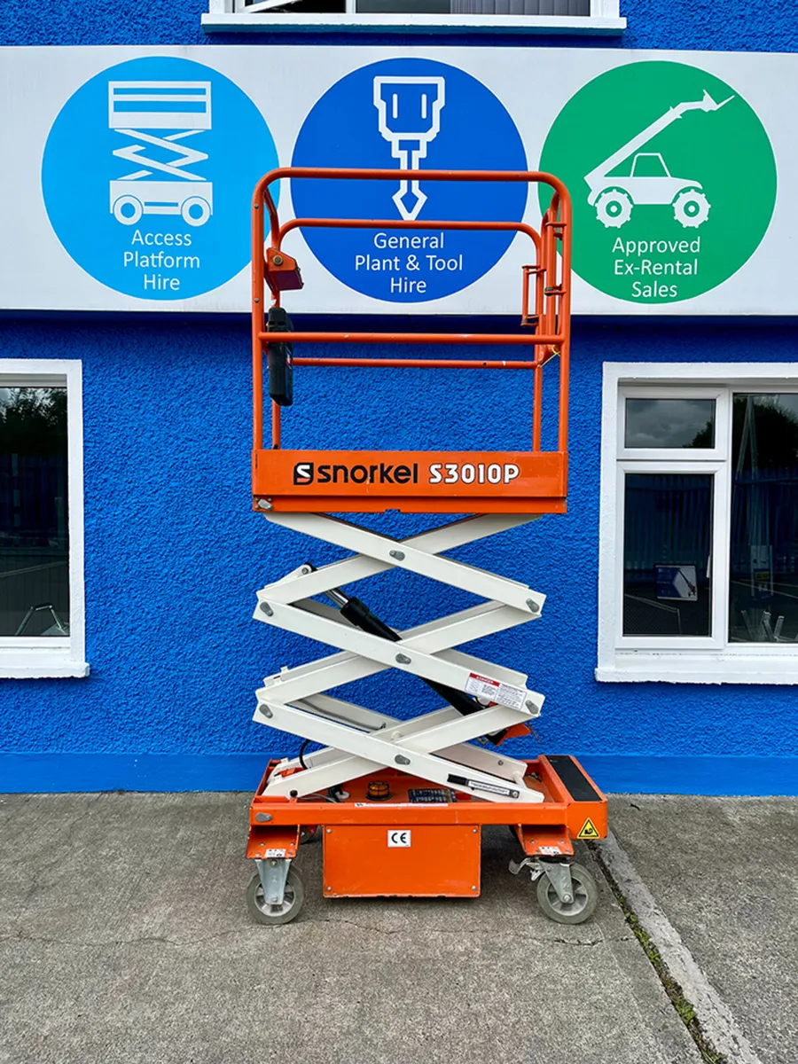 Snorkel S3010P Push Around Scissor Lift - Image 3