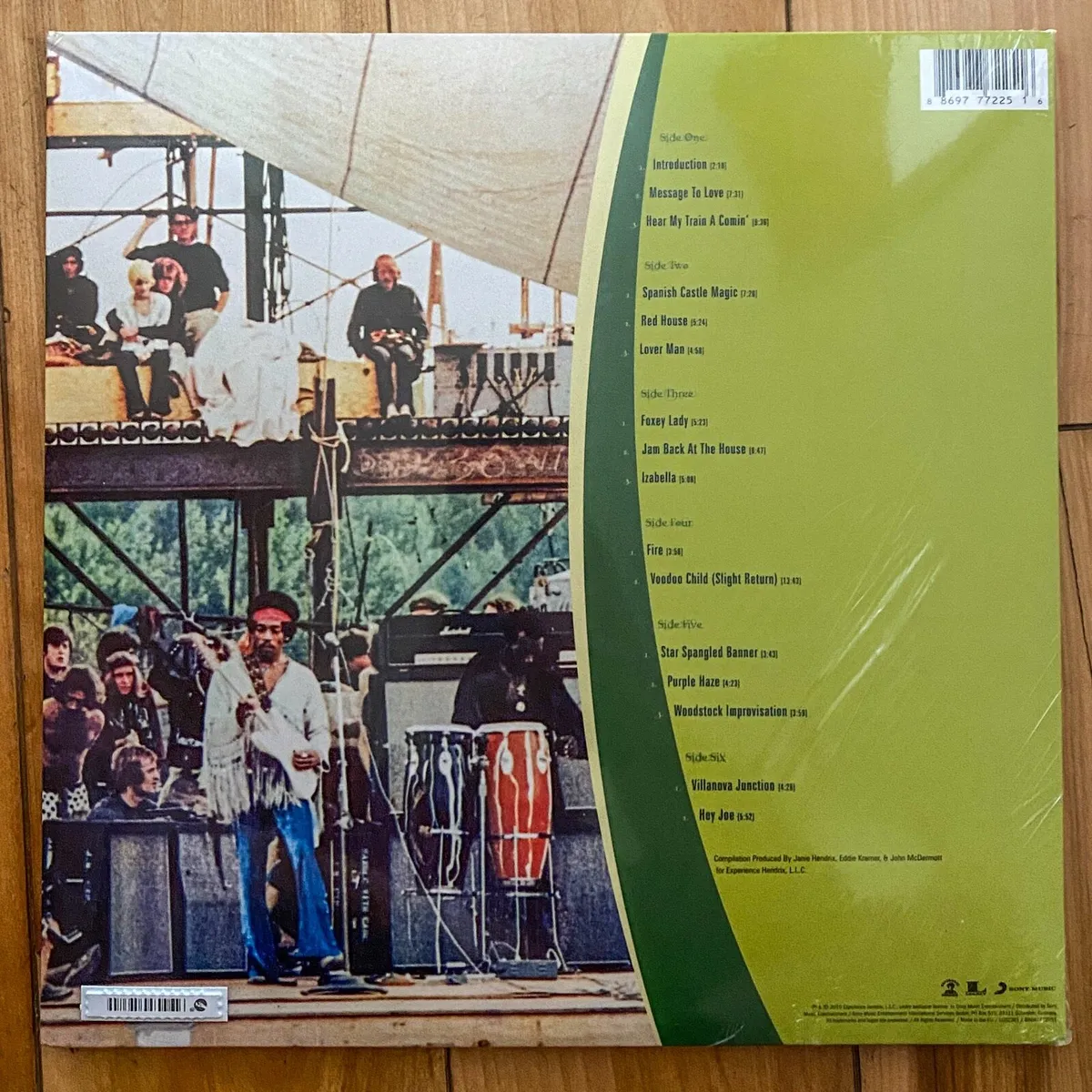 Jimi Hendrix Live @ Woodstock Vinyl - Image 2