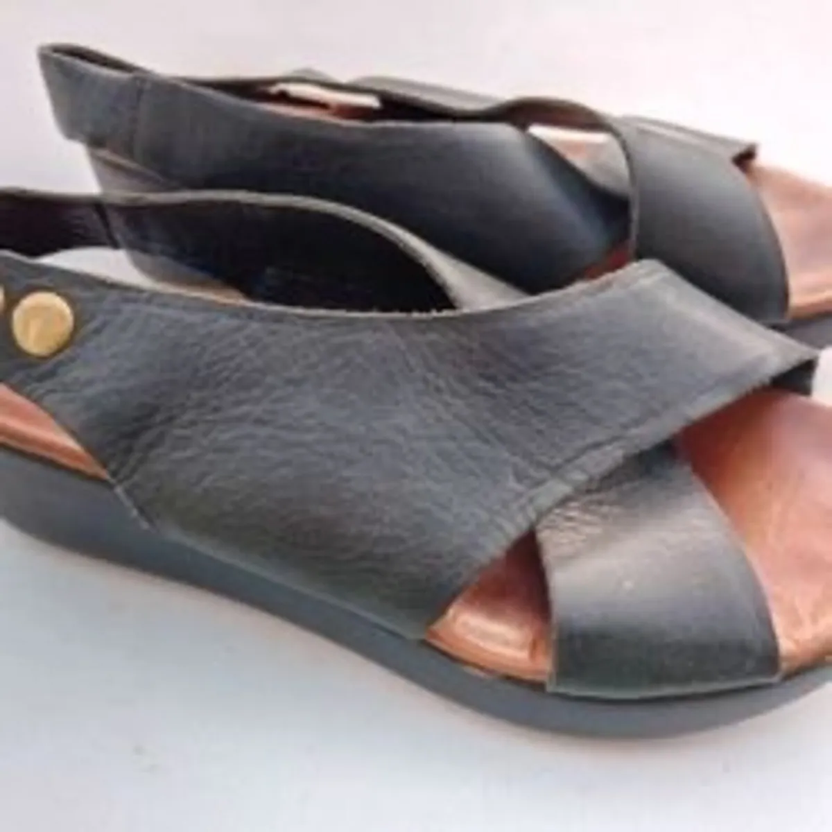 Leather Italian Sandals UK3 - Image 4