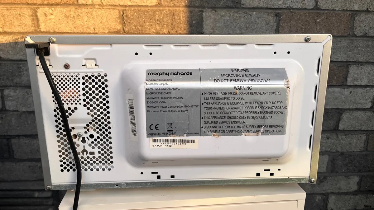 Morphy Richards Microwave Oven - Image 3