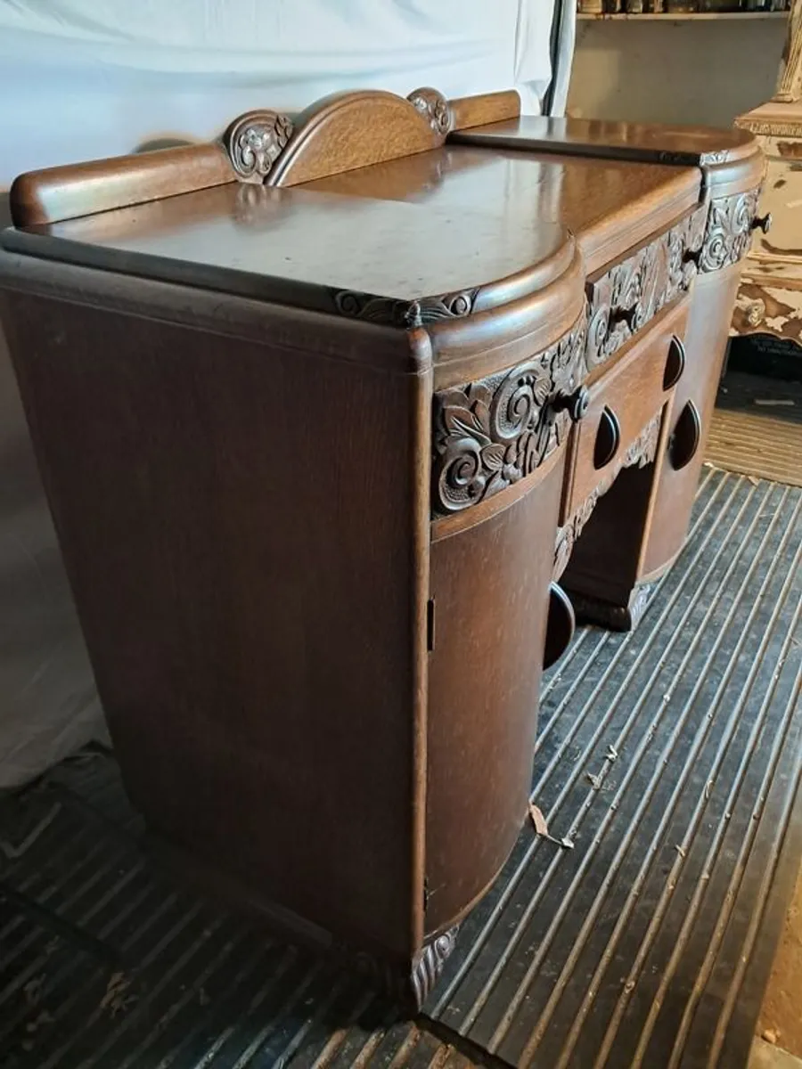 Antique Art Deco Sideboard/Cabinet - Image 1