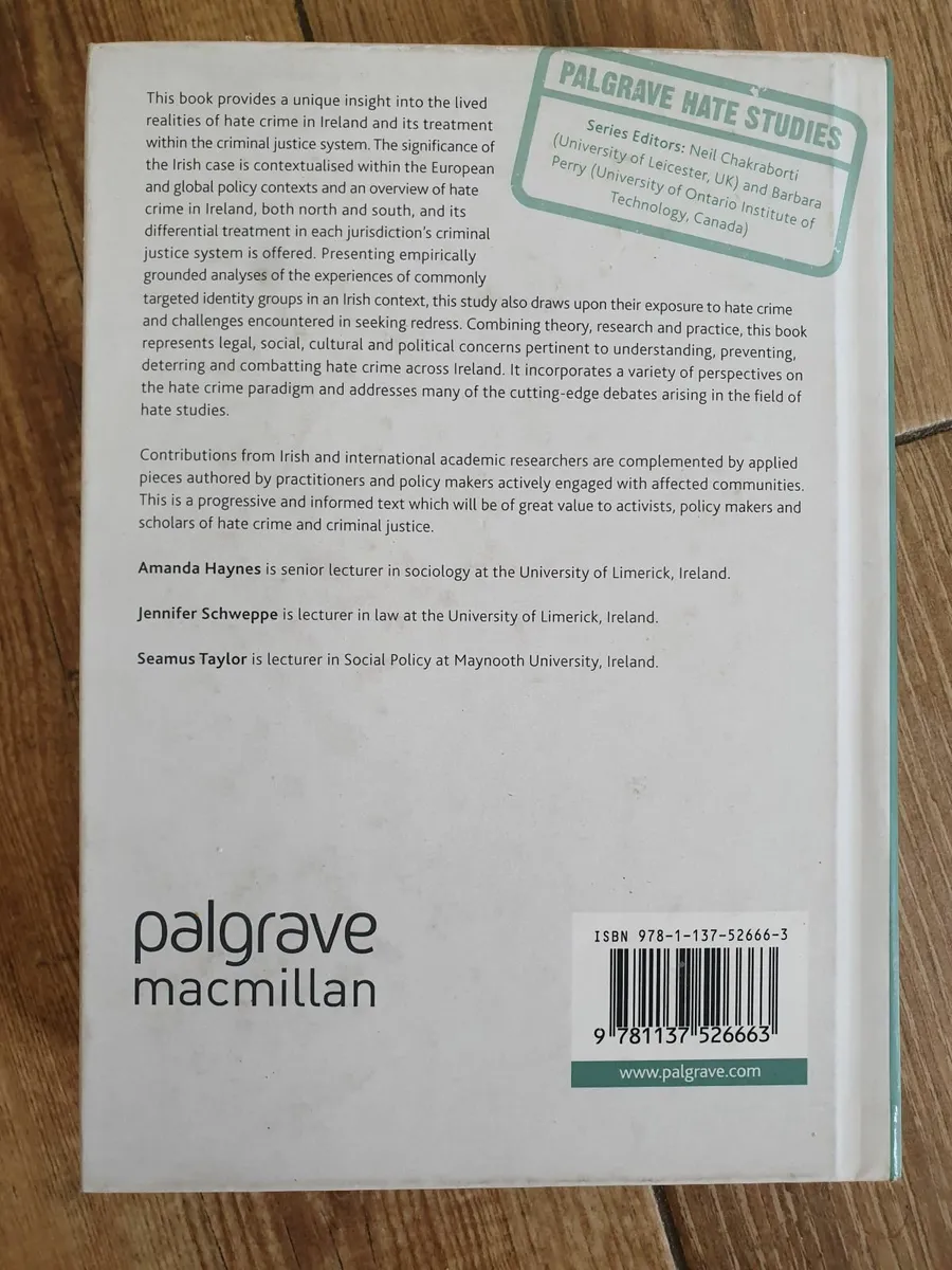 Critical Perspectives on Hate Crime - Image 2
