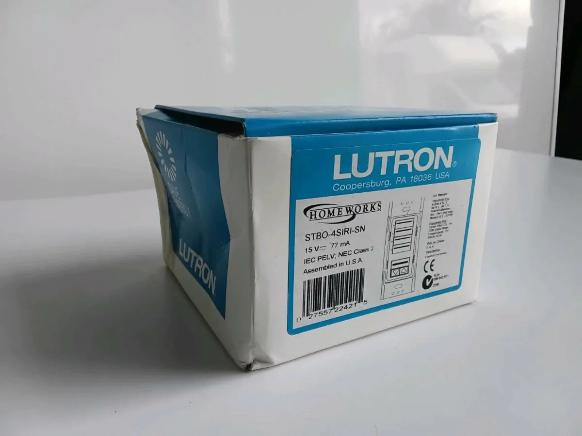 Lutron STBO-4SIRI-SN 5 Button Keypad - Image 4