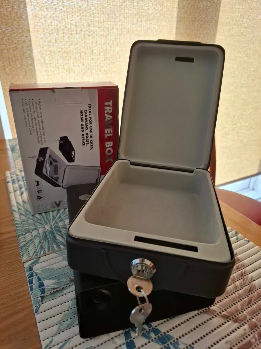 Travel security safe office, home, caravan - NEW - Image 1