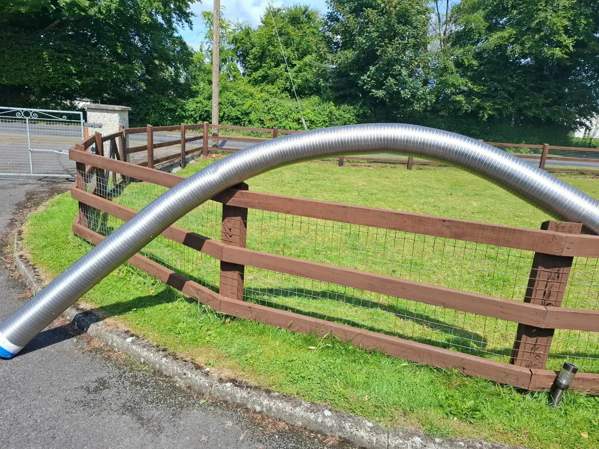 Steel chimney flue liner off cut 3.75m - Image 2