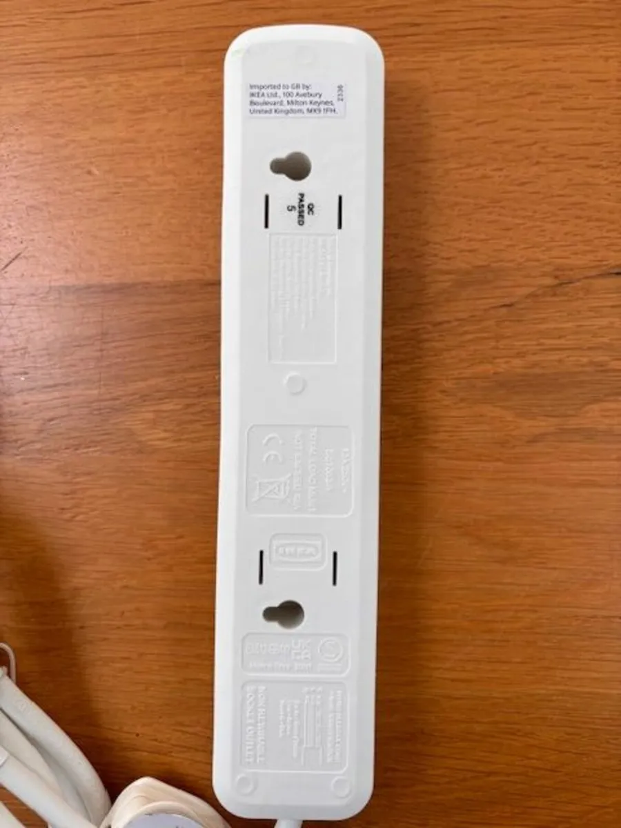 Pack of 4 4-way sockets - 1.5 m - Image 2
