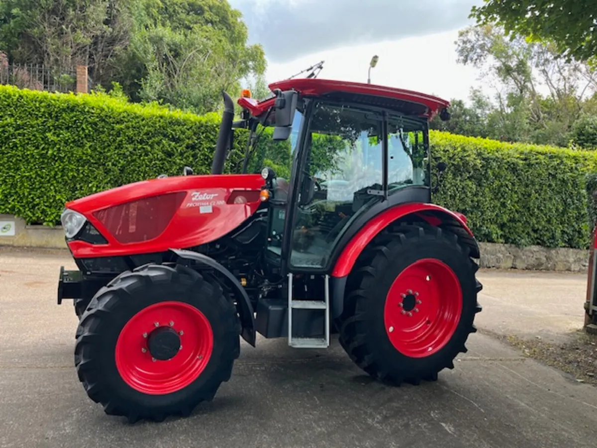 2021 Zetor Proxima CL100 4wd tractor - Image 1