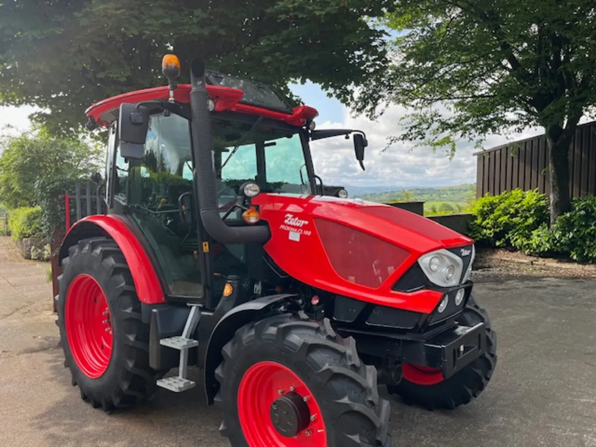 2021 Zetor Proxima CL100 4wd tractor - Image 3