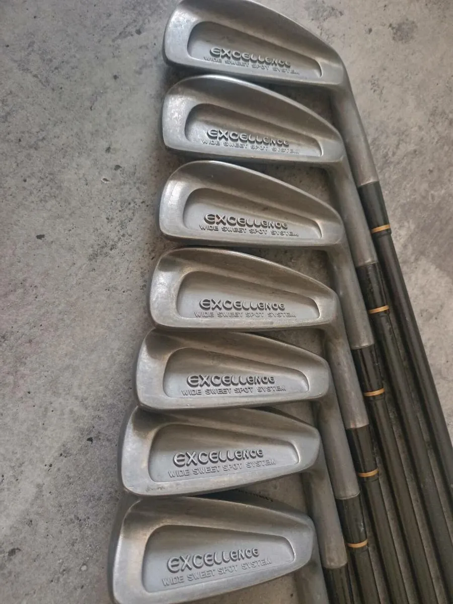 Spalding golf irons. Right handed clubs. - Image 2