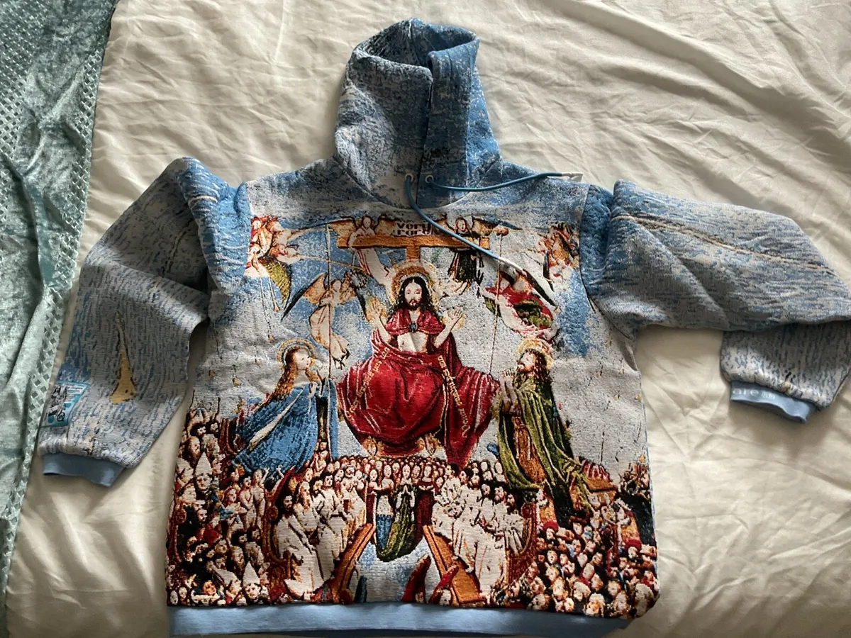 Heaven Diptych Tapestry Hoodie - Image 1