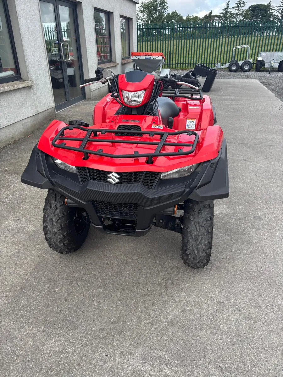 2023 Suzuki KingQuad 500 EPS (Only 85 hours) - Image 1