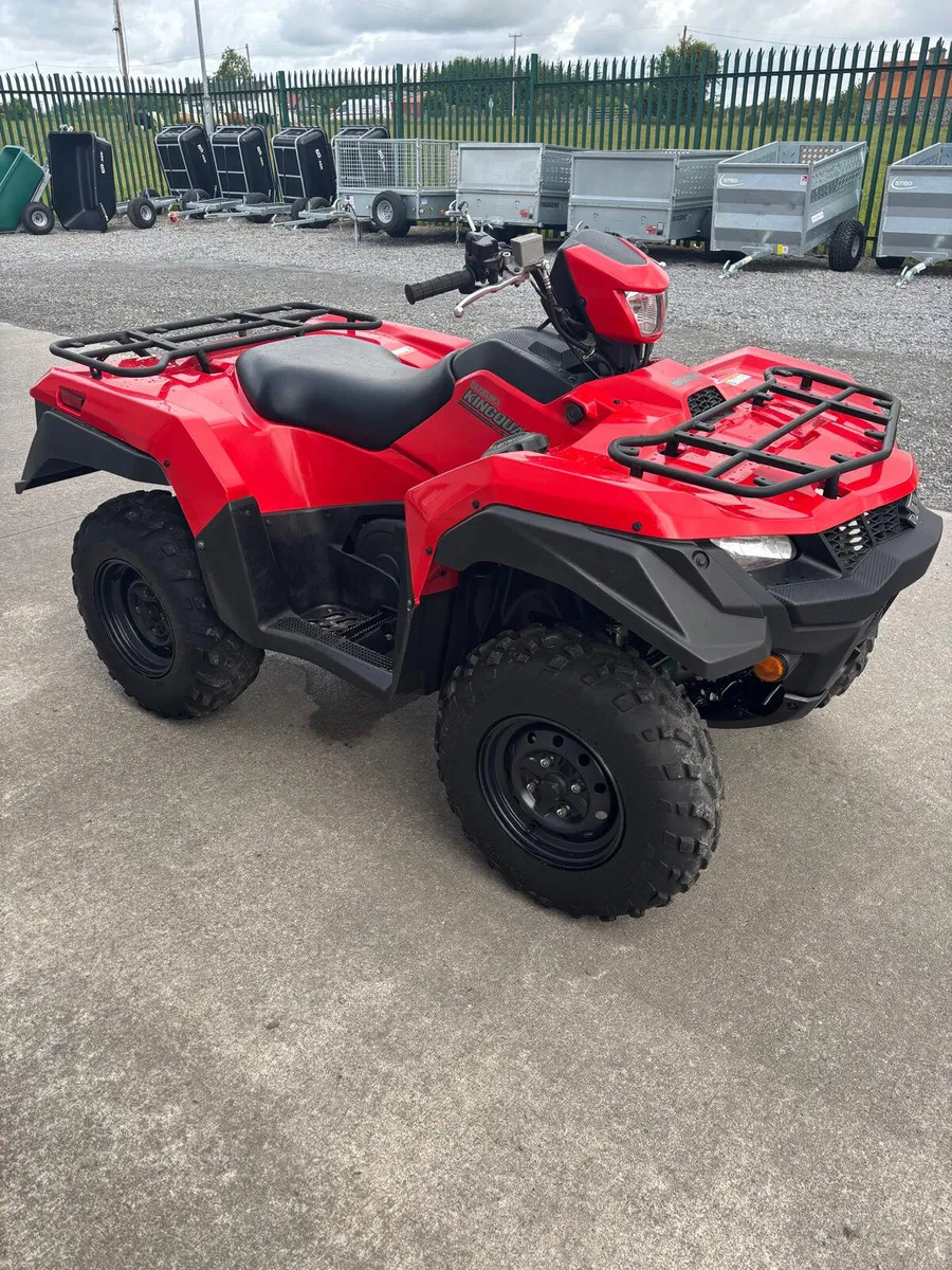 2023 Suzuki KingQuad 500 EPS (Only 85 hours) - Image 4