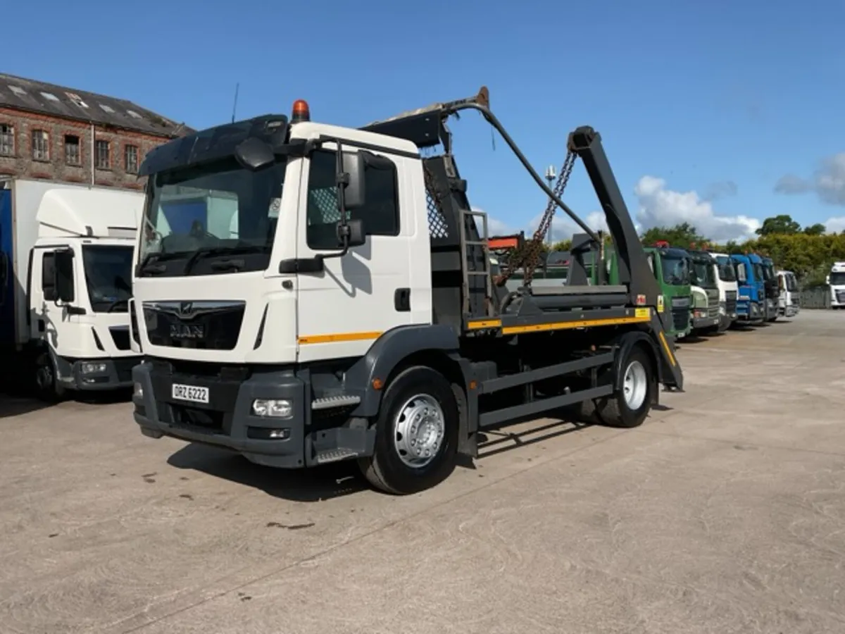 2019 MAN TGM18.250 4x2 Skipoloader - Image 3
