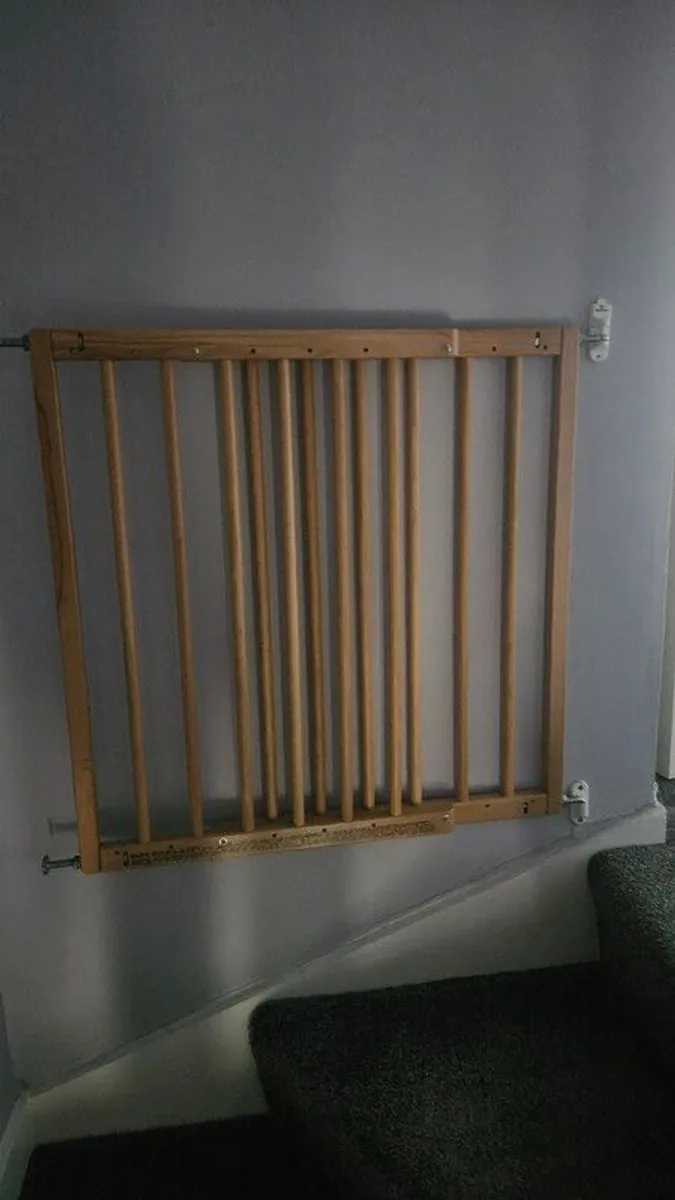 Wooden Stair gate - Image 2