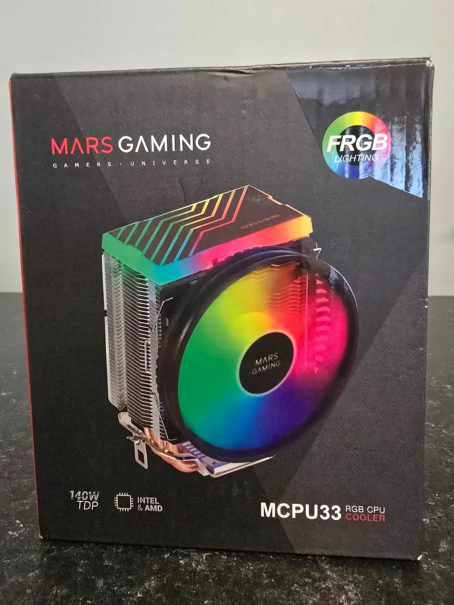 GAMING MARS NEW FRGB LIGHTING CPU COOLER AMD INTEL - Image 2