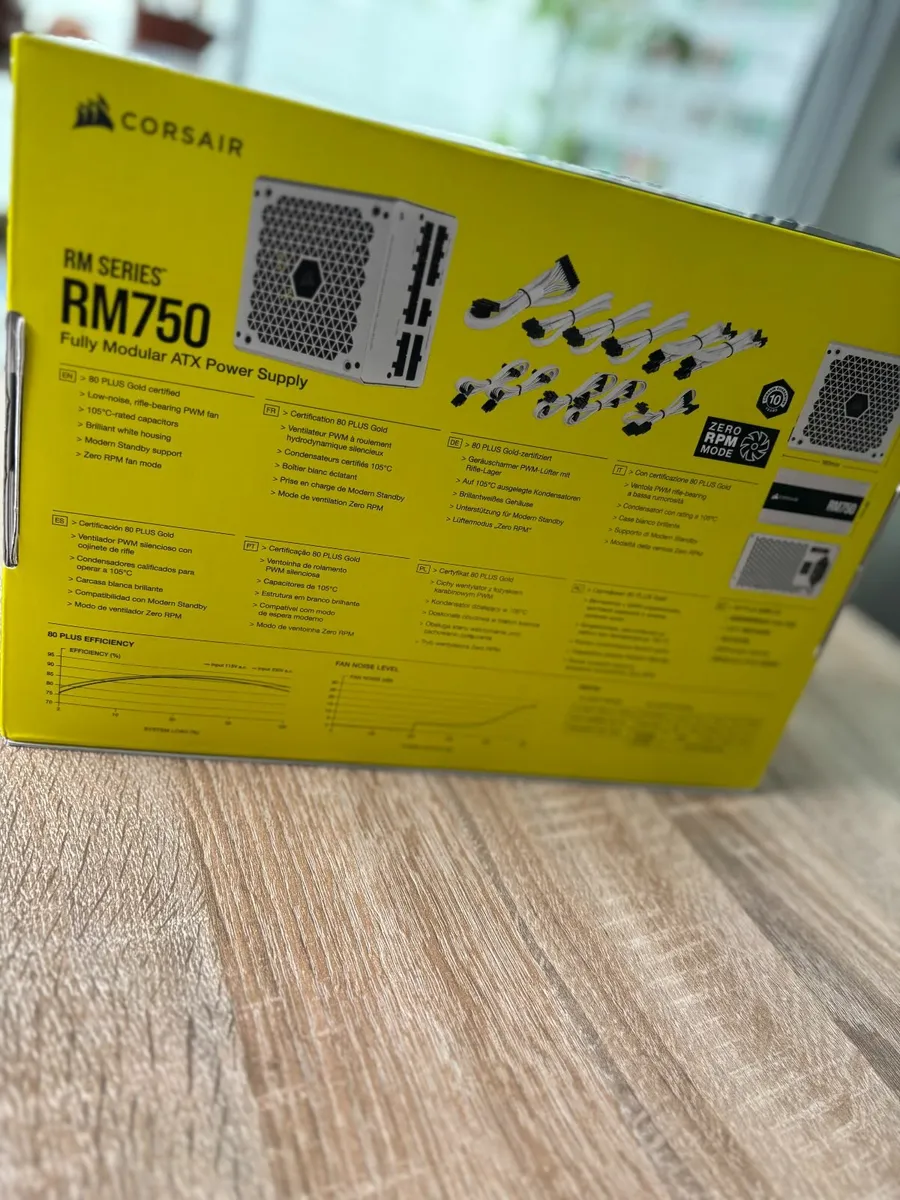Corsair RM750 PSU- 750 Watt 80+ Gold - Image 4