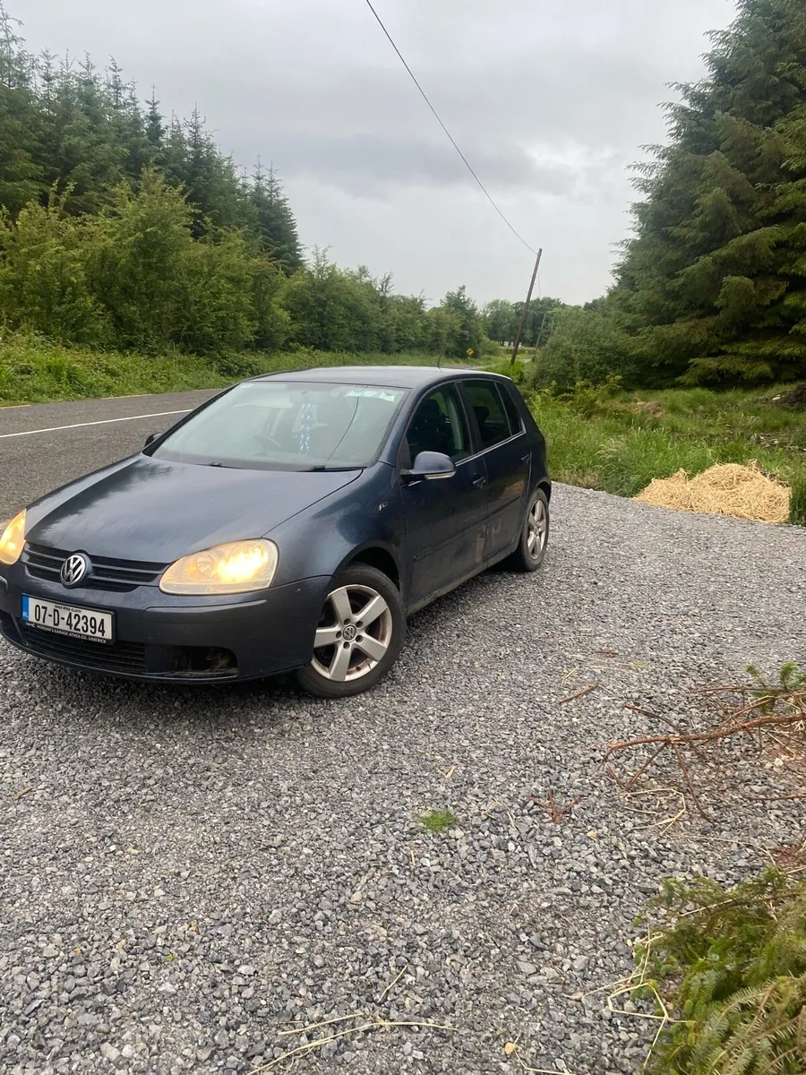 VW golf NO TEST - Image 1