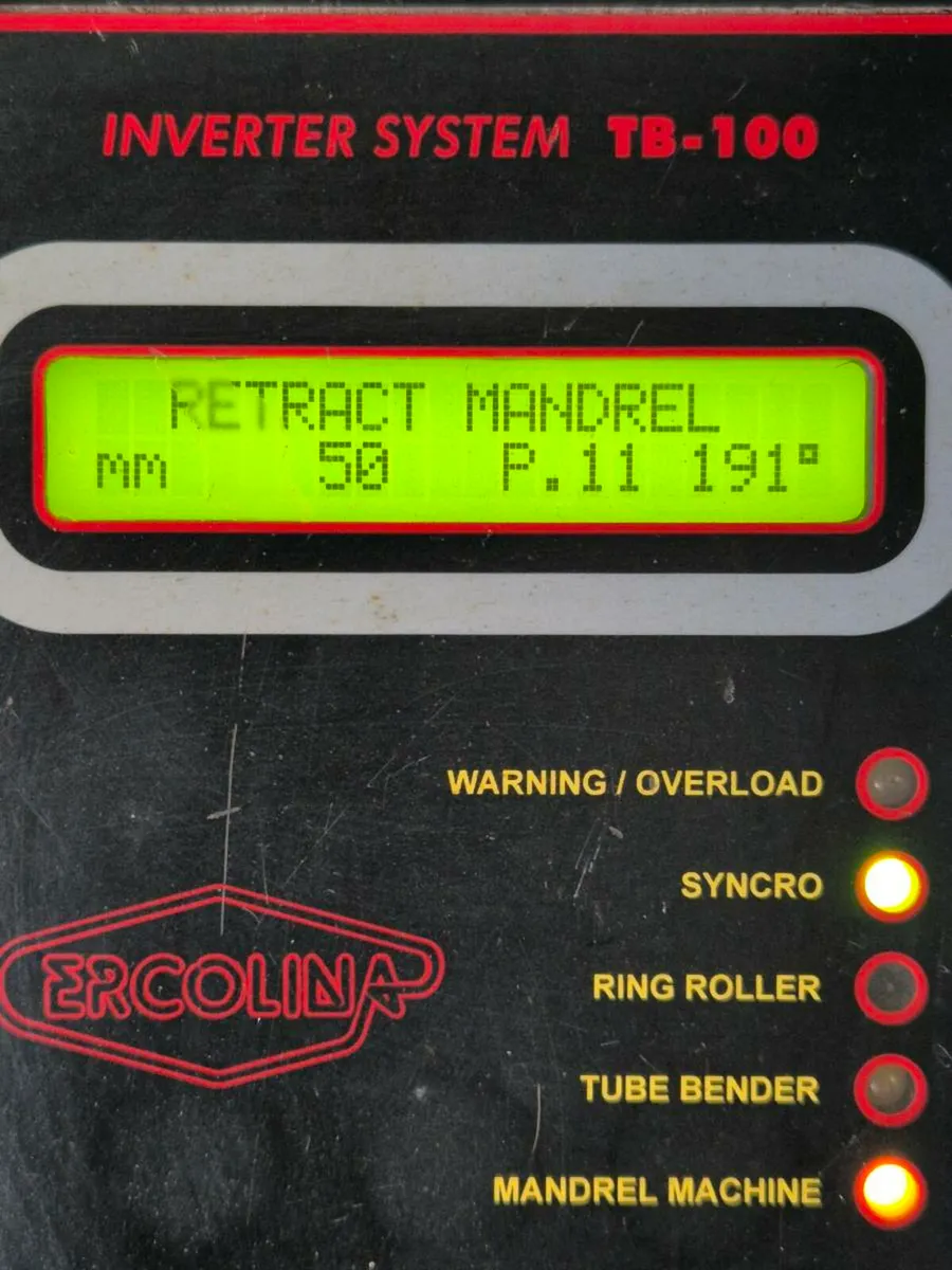 ERCOLINA MANDREL TUBE  BENDER - Image 1