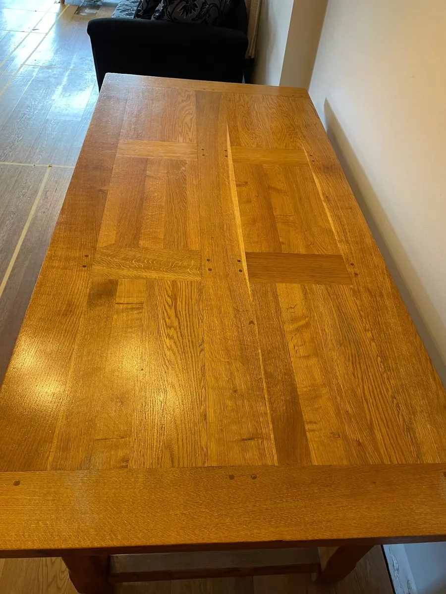 Solid oak table - Image 2