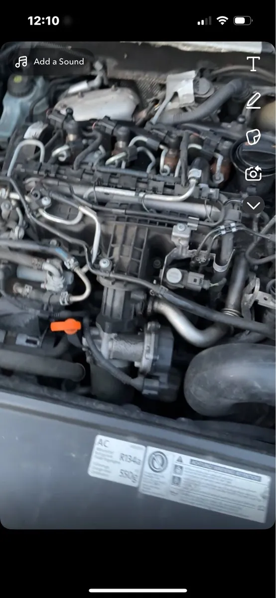 Black 2012 B7 Passat Diesel breaking