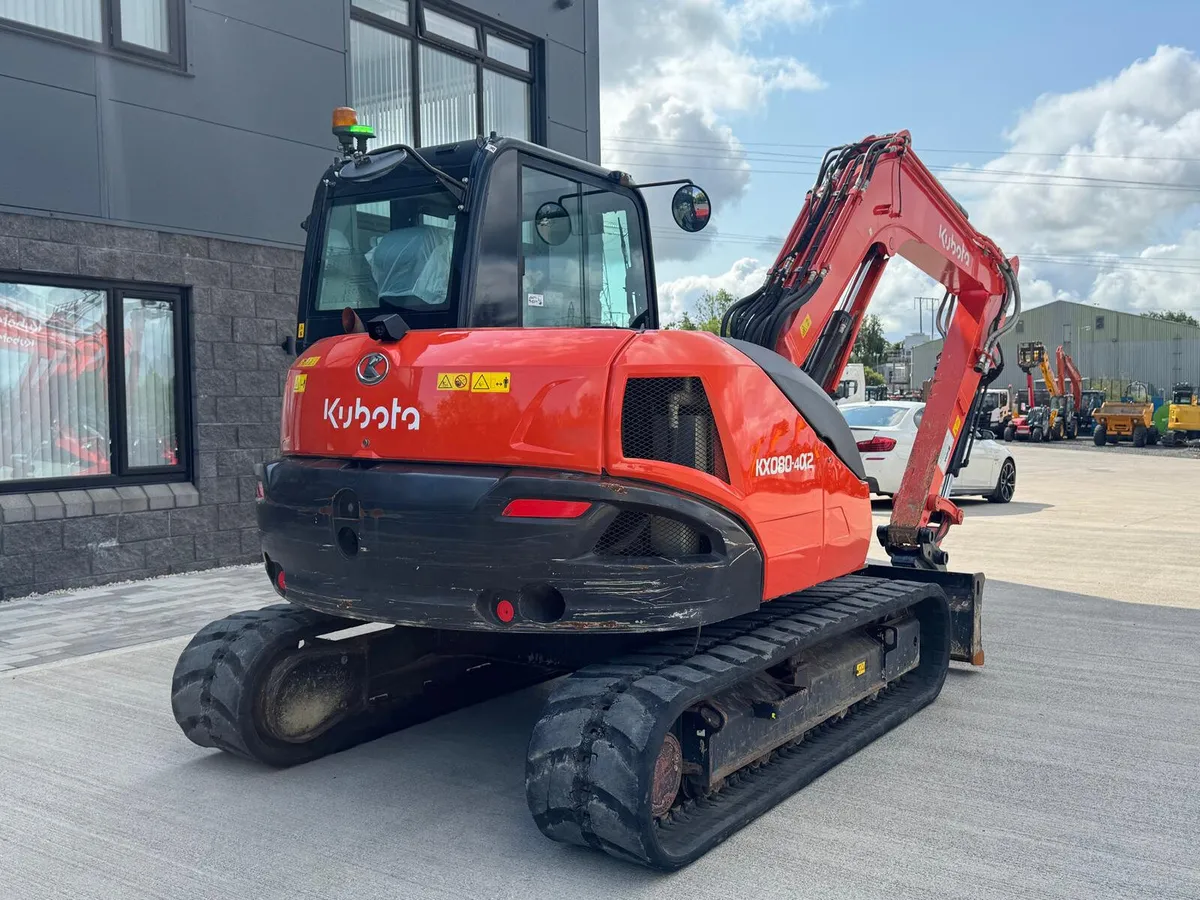 2021 Kubota KX080-4 - Image 3