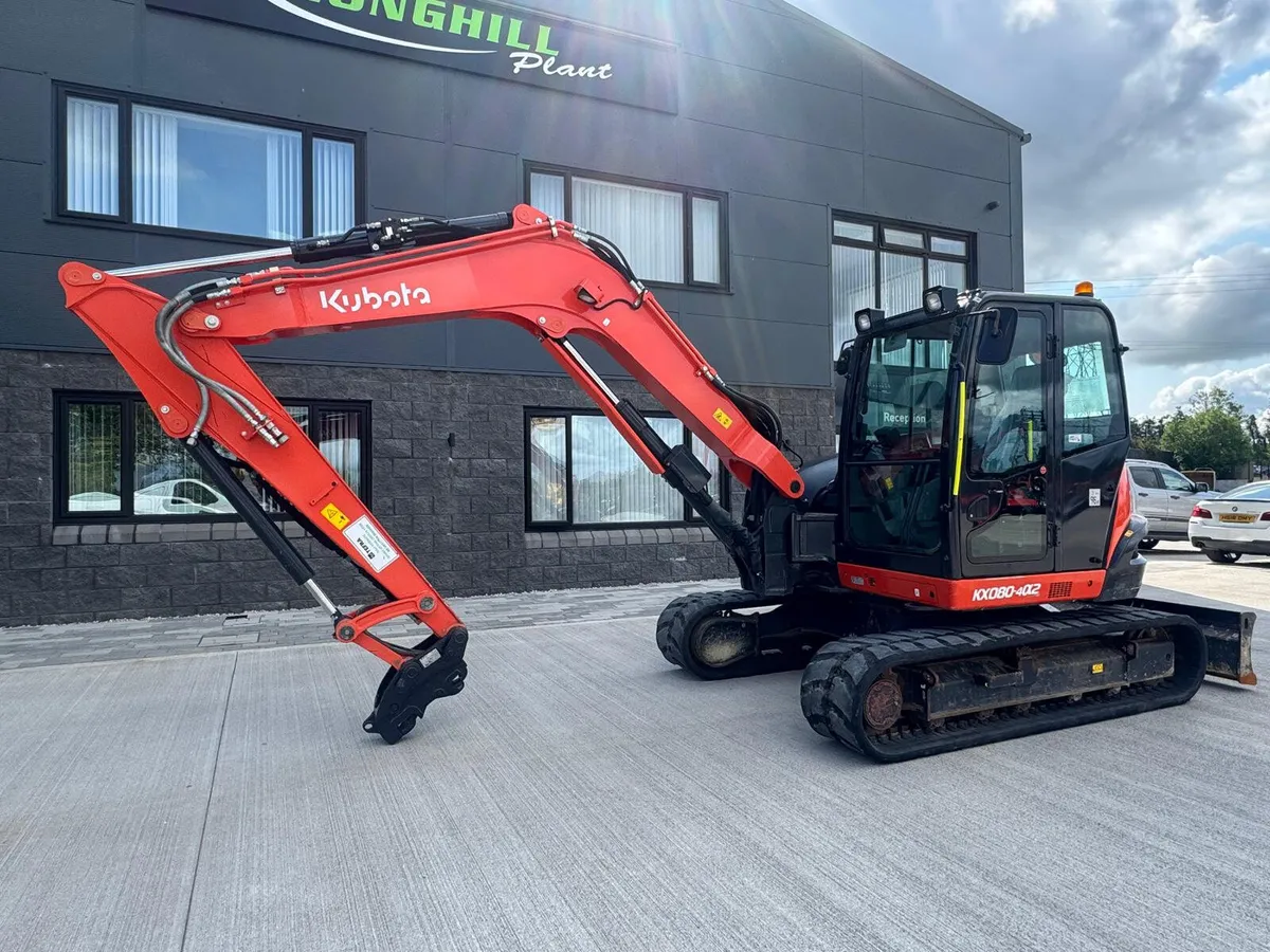 2021 Kubota KX080-4 - Image 4