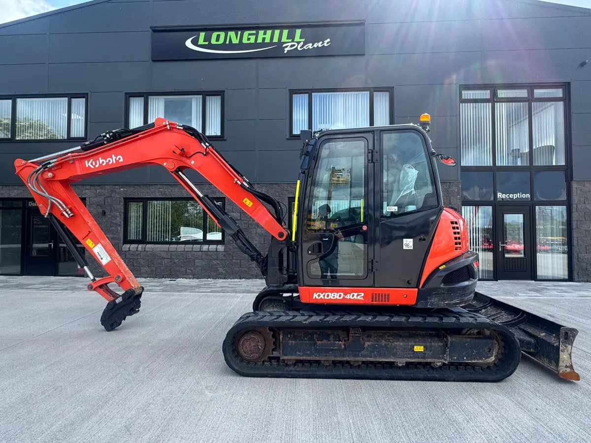 2021 Kubota KX080-4 - Image 1