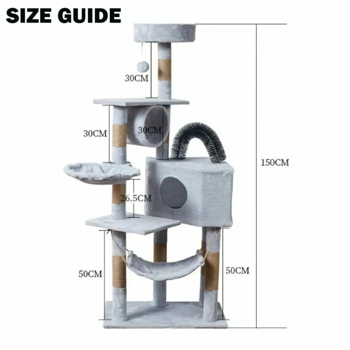 Cat tree 150cm tall brand new - Image 2