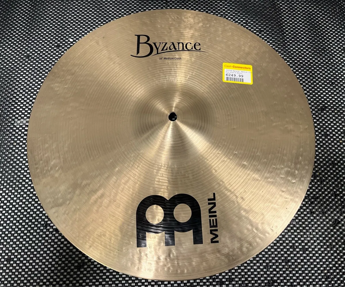 Meinl Byzance 18” Medium Crash Cymbal - Image 1