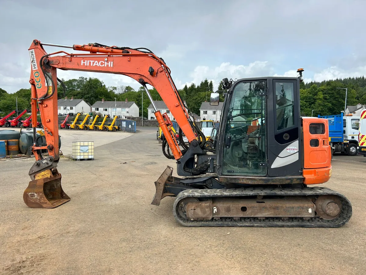 2017 Hitachi ZX85 5850Hrs - MULLANS - Image 1